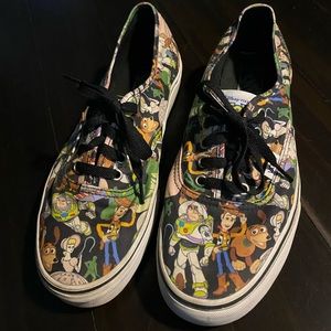 Men’s Vans toy story limited edition low tops 10.5